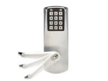 Electronic Access Control Locks require no wiring or batteries