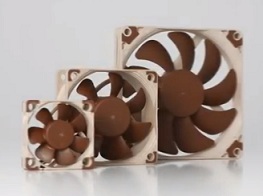 Noctua, A-series fans, NF-A4x10, NF-A6x25, NF-A9x14